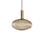 Modern Glass Pendant Light With Warm LED Glow — Halden Lighting