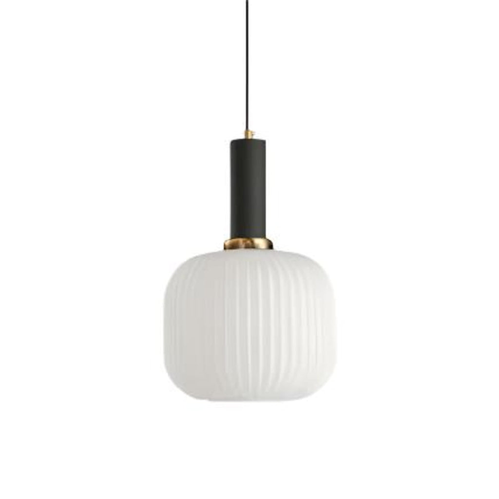Modern Glass Pendant Light With Warm LED Glow — Halden Lighting