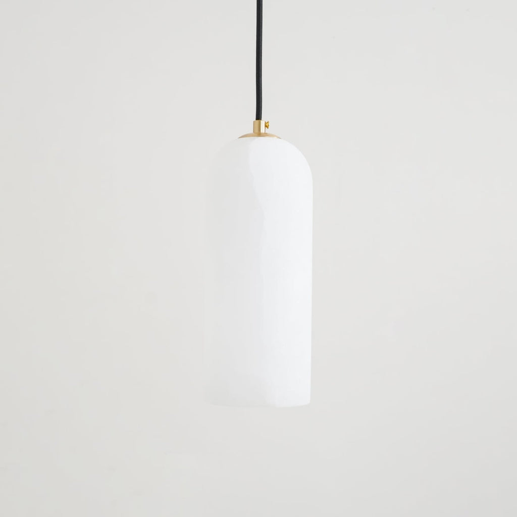 Modern Marble Pendant Light With Warm LED Glow — Halden Lighting