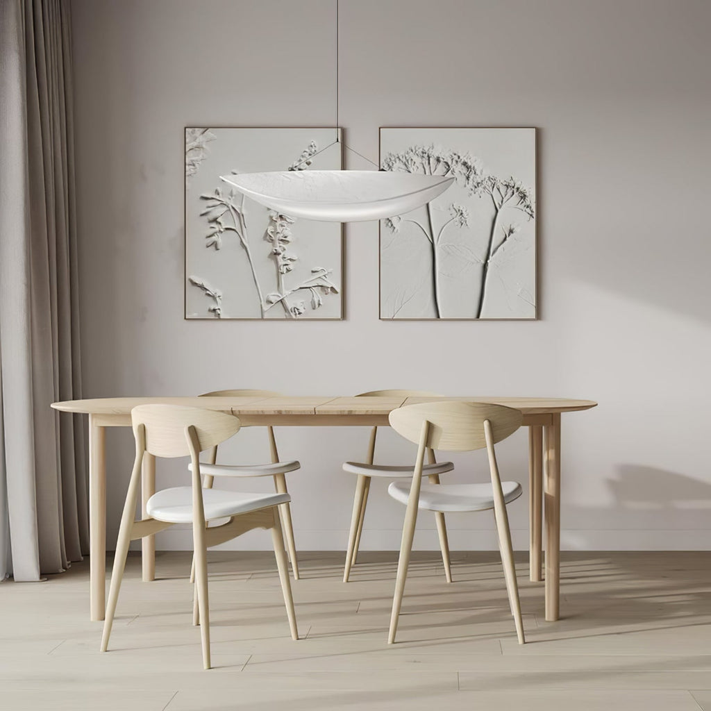 Modern Round Pendant Light With Stepless Dimming — Halden Lighting