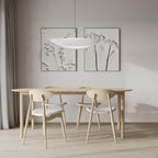 Modern Round Pendant Light With Stepless Dimming — Halden Lighting
