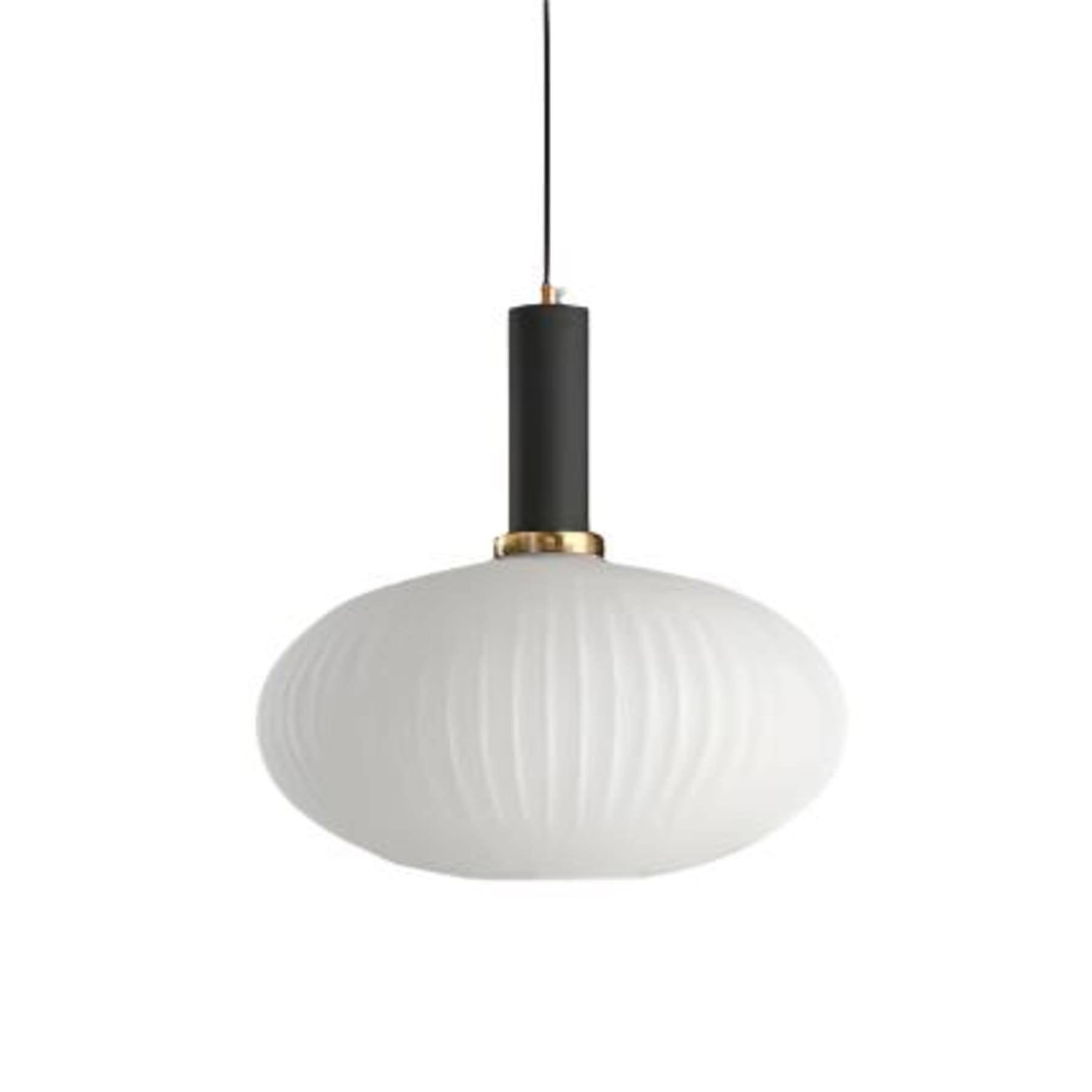 Modern Glass Pendant Light With Warm LED Glow — Halden Lighting