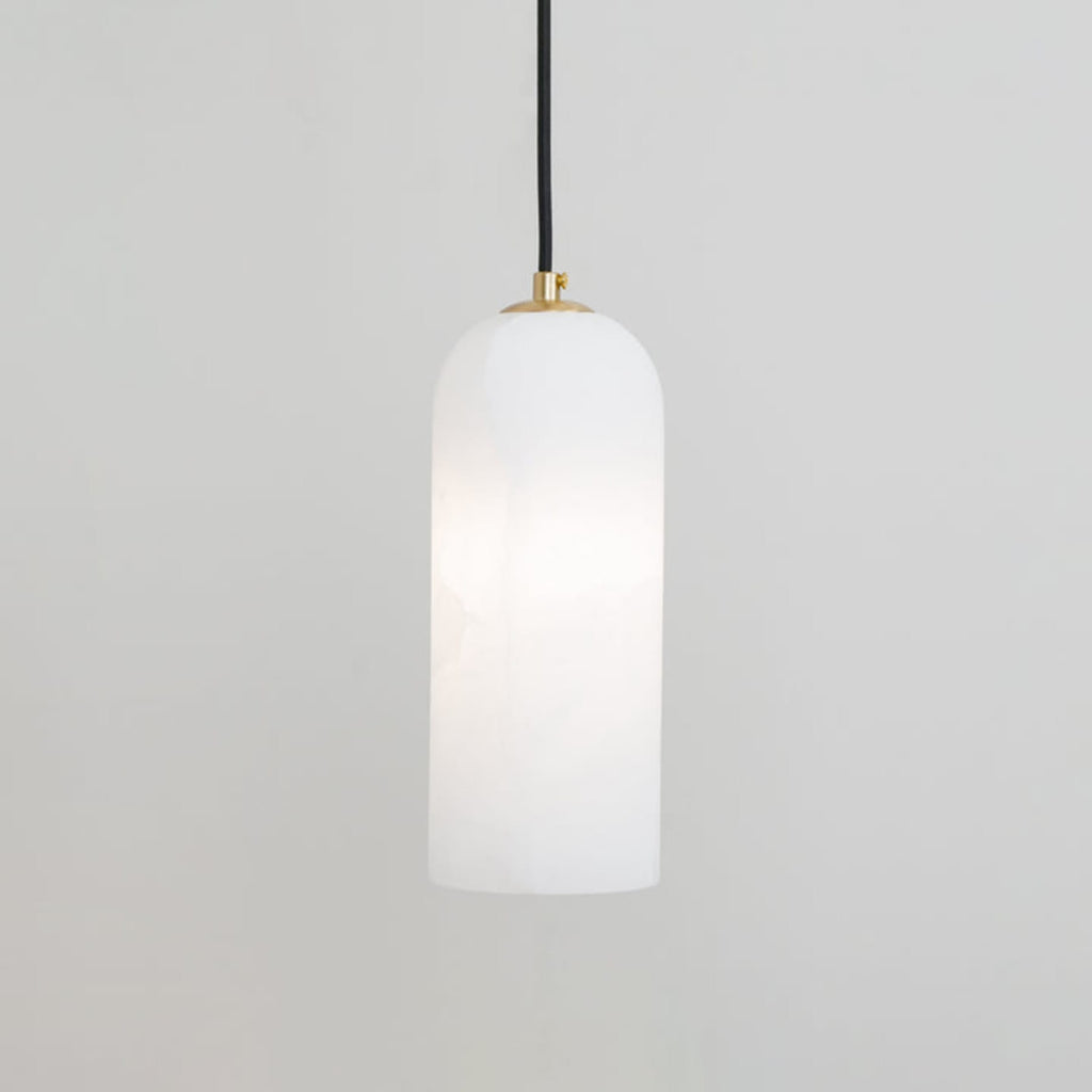 Modern Marble Pendant Light With Warm LED Glow — Halden Lighting