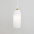 Modern Marble Pendant Light With Warm LED Glow — Halden Lighting