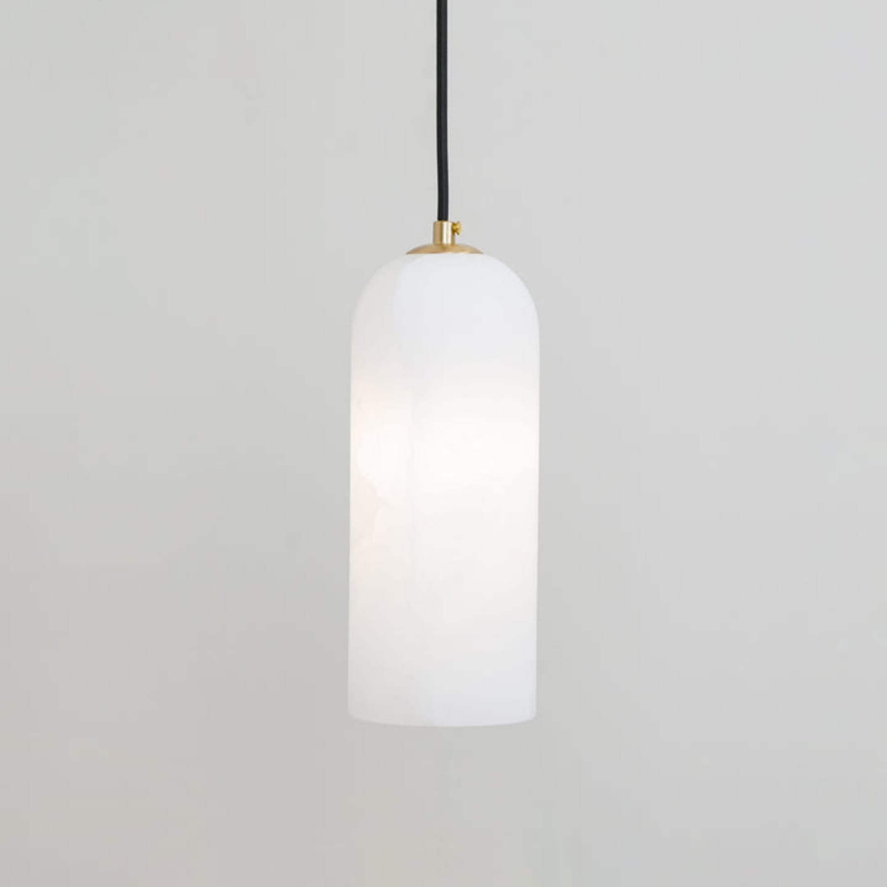Modern Marble Pendant Light With Warm LED Glow — Halden Lighting