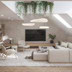 Modern Round Pendant Light With Stepless Dimming — Halden Lighting