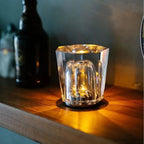 Modern Crystal Table Lamp With Warm LED Glow for Living Room — Halden Lighting