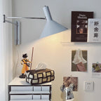 Retro Metal Wall Light With Tri-Colour LED Glow — Halden Lighting