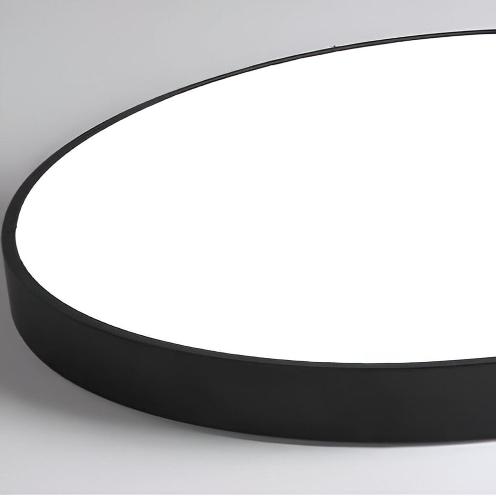 Modern Metal Flush Mount Ceiling Light With Stepless Dimming — Halden Lighting