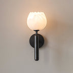 Modern Metal Wall Light With Integrated LED for Living Room — Halden Lighting