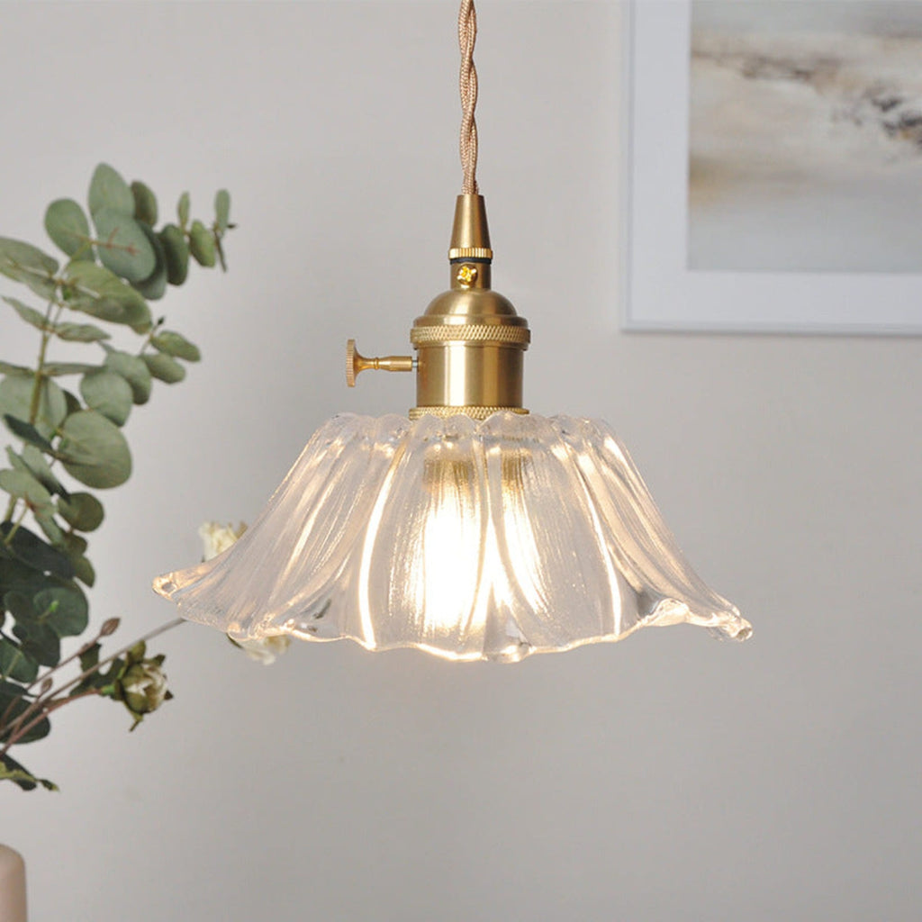Bohemian Glass Pendant Light With Warm LED Glow — Halden Lighting