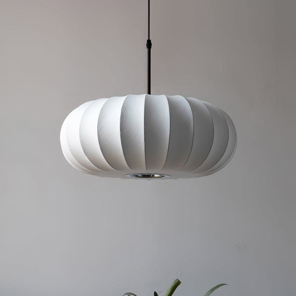 Modern Fabric Pendant Light for Living and Dining Rooms — Halden Lighting