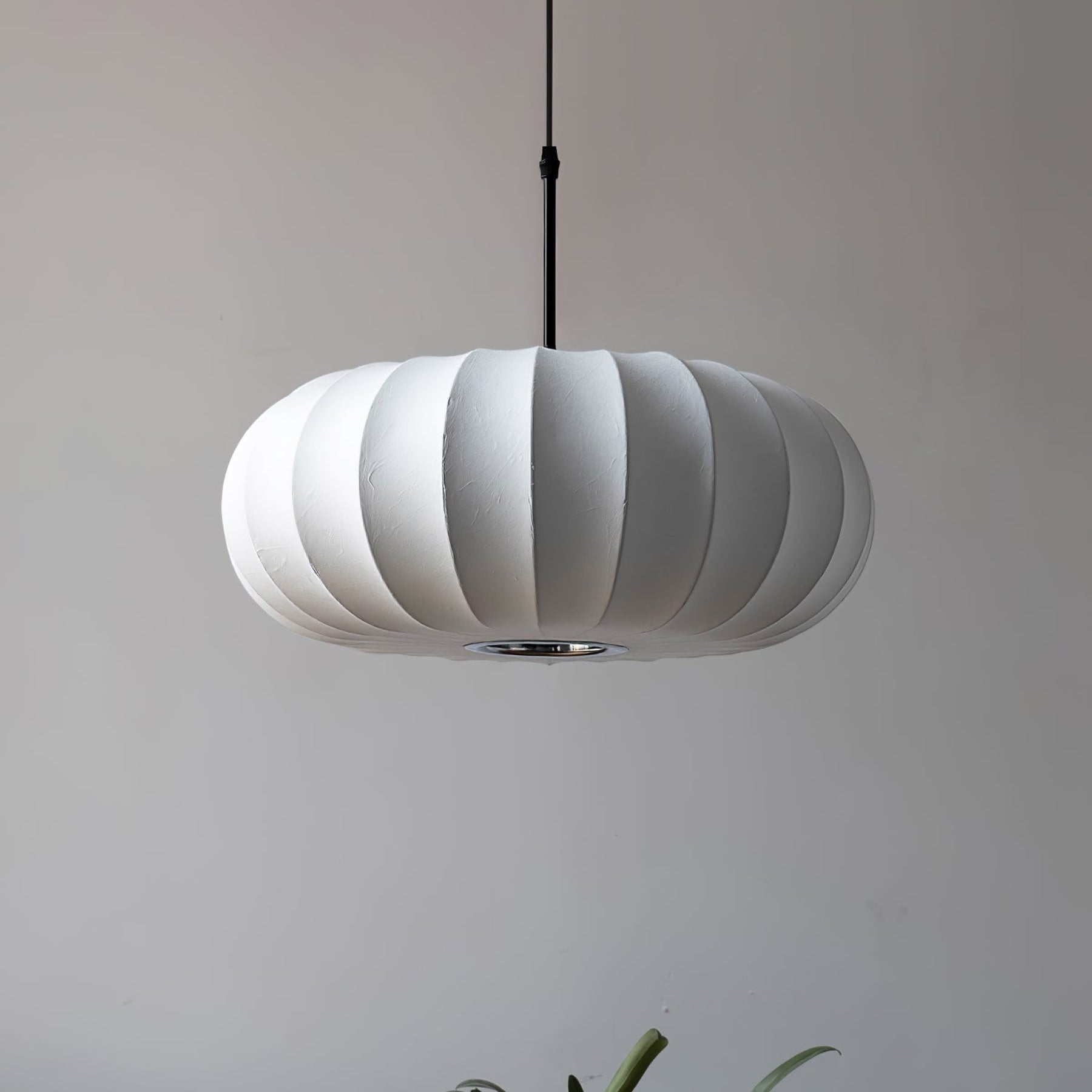 Modern Fabric Pendant Light for Living and Dining Rooms — Halden Lighting