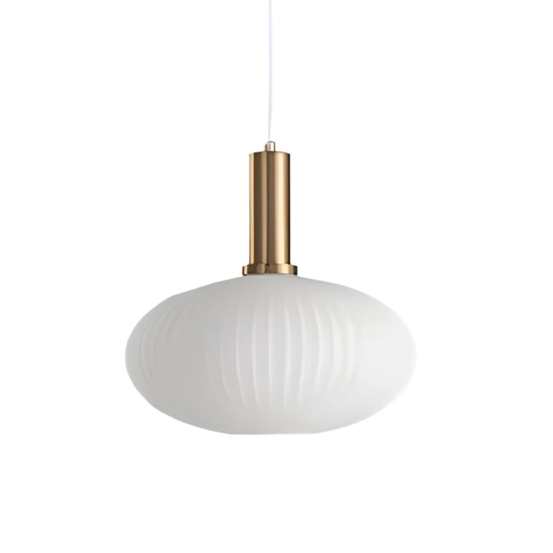 Modern Glass Pendant Light With Warm LED Glow — Halden Lighting