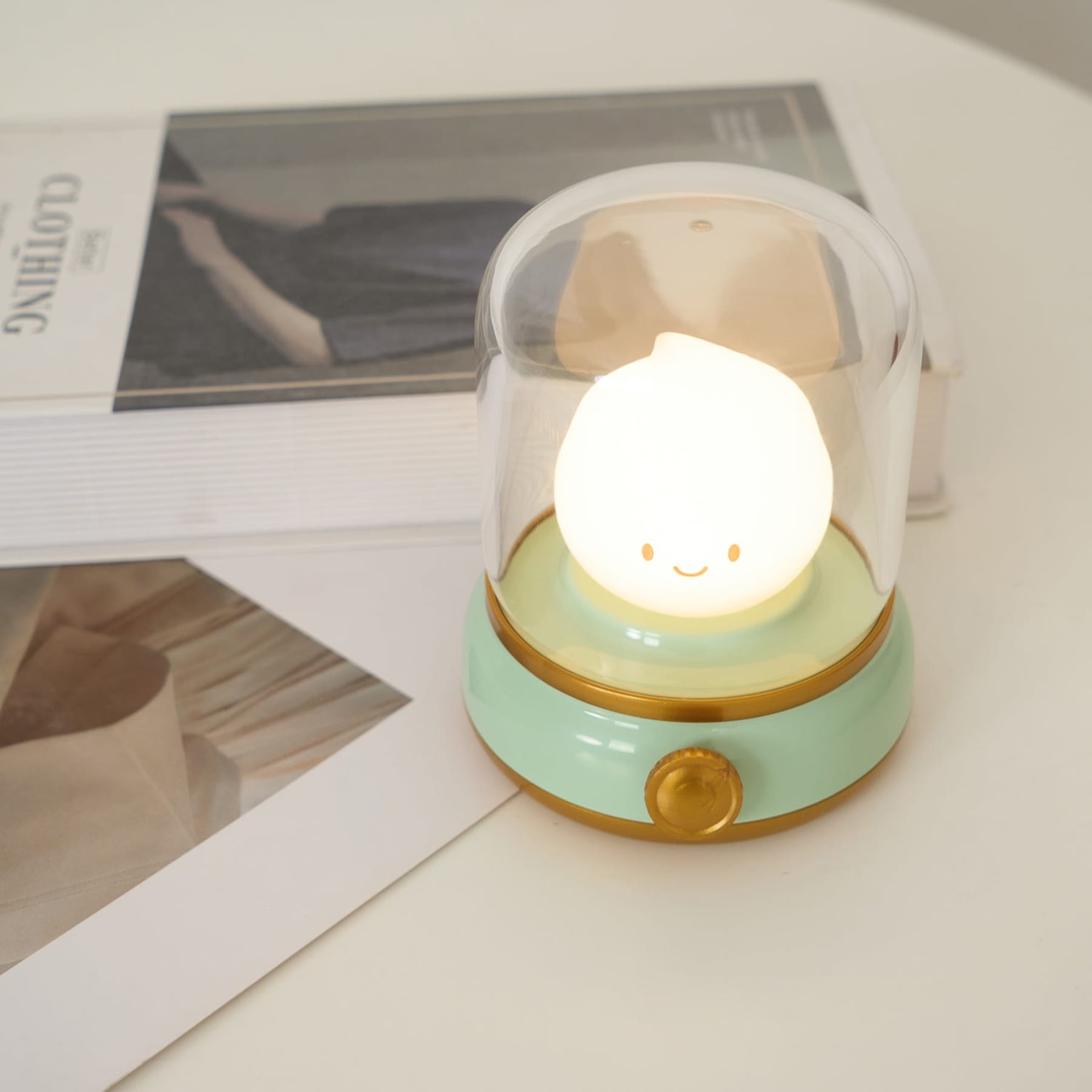 Modern Cordless Table Lamp With Warm LED Glow — Halden Lighting