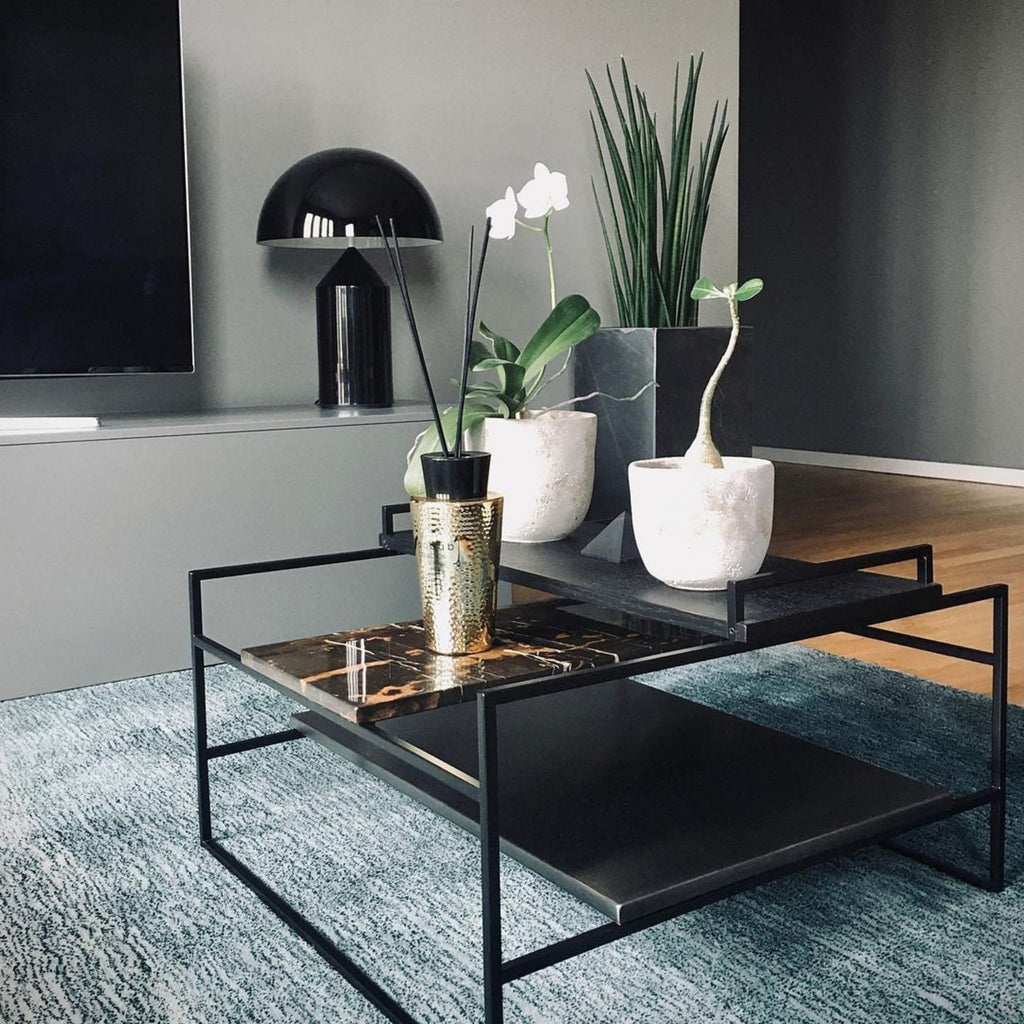 Modern Metal Table Lamp for Living Room and Bedroom — Halden Lighting