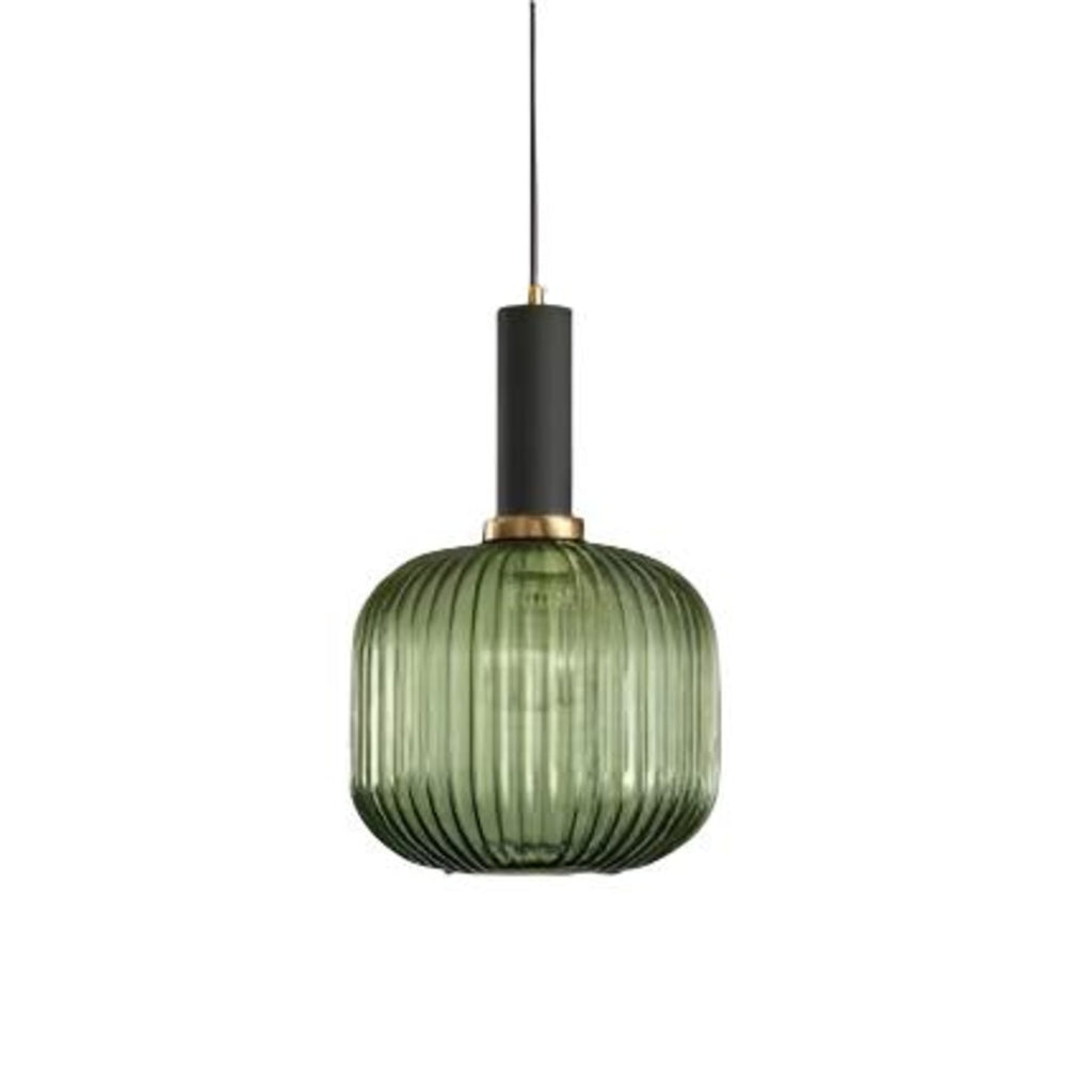 Modern Glass Pendant Light With Warm LED Glow — Halden Lighting