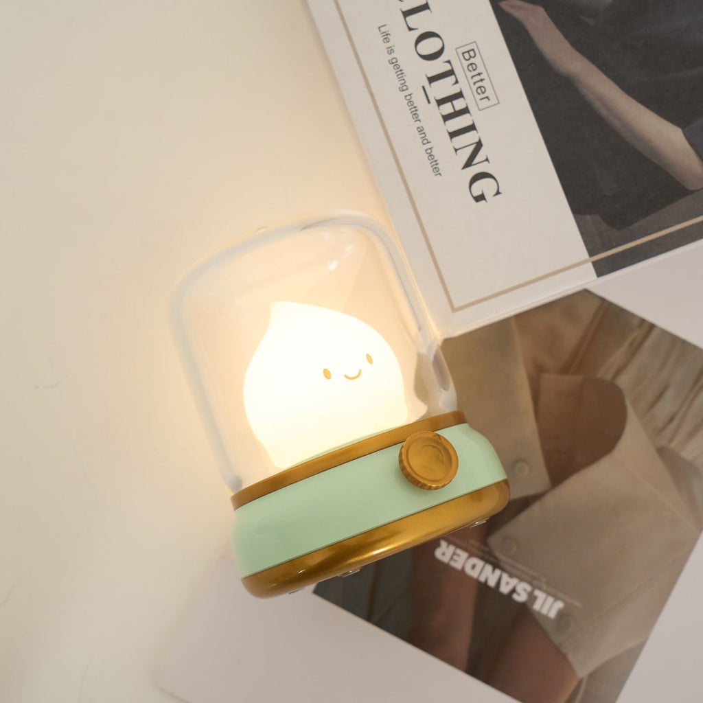 Modern Cordless Table Lamp With Warm LED Glow — Halden Lighting