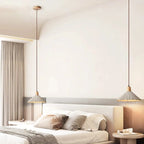 Modern Concrete Pendant Light With Warm LED Glow — Halden Lighting