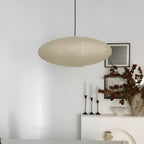 Scandinavian Paper Pendant Light With Warm LED Glow — Halden Lighting