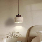 Modern Concrete Pendant Light With Tri-Colour LED Glow — Halden Lighting
