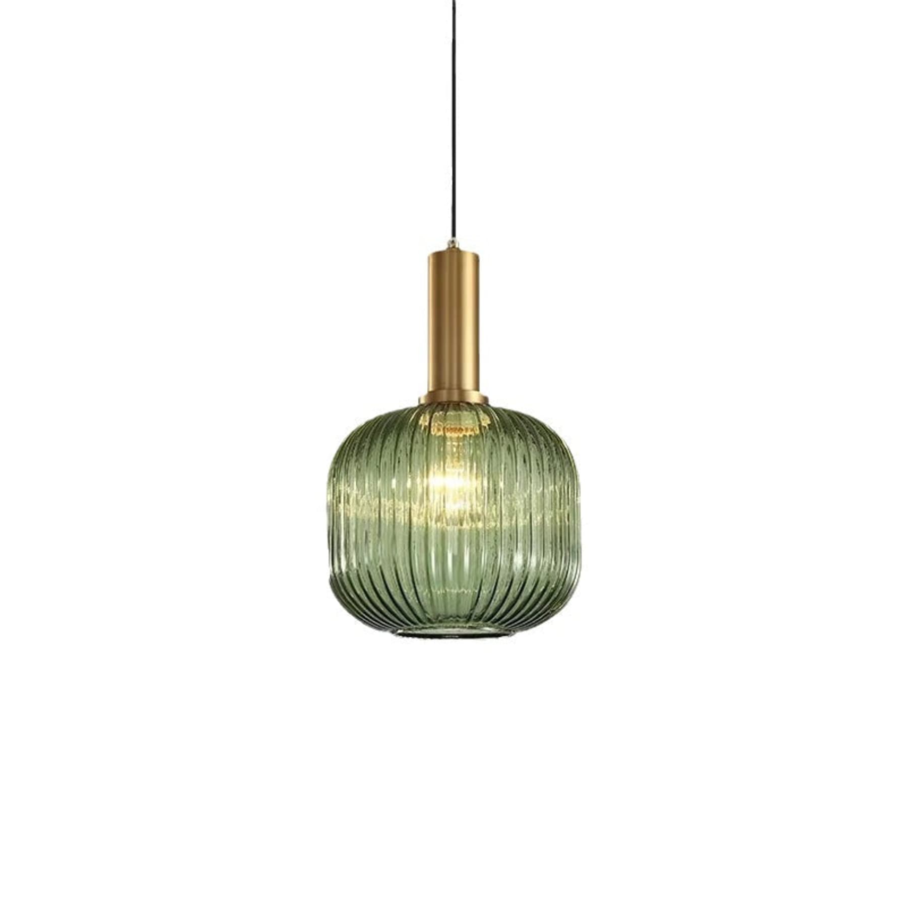 Modern Glass Pendant Light With Warm LED Glow — Halden Lighting