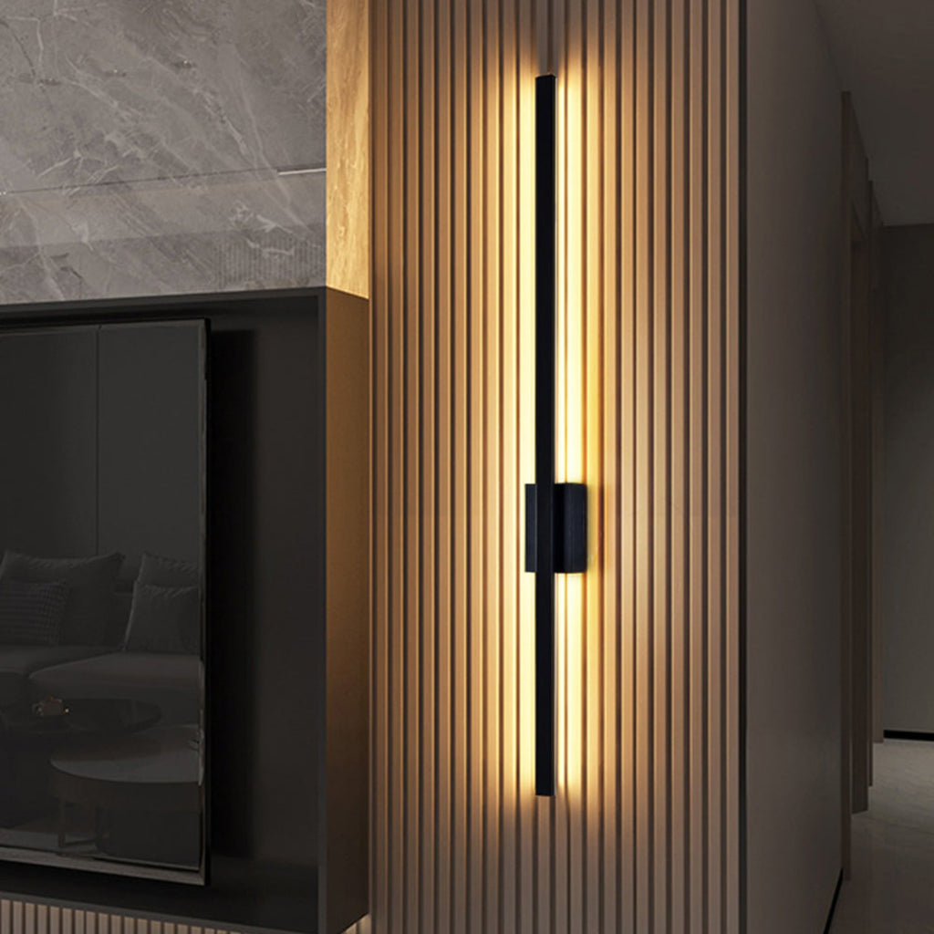 Minimalist Linear Wall Light With Warm LED Glow — Halden Lighting