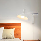 Retro Metal Wall Light With Tri-Colour LED Glow — Halden Lighting
