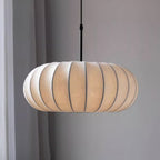Modern Fabric Pendant Light for Living and Dining Rooms — Halden Lighting