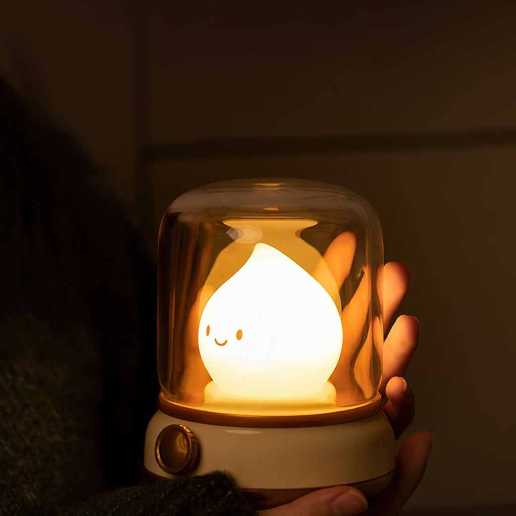 Modern Cordless Table Lamp With Warm LED Glow — Halden Lighting