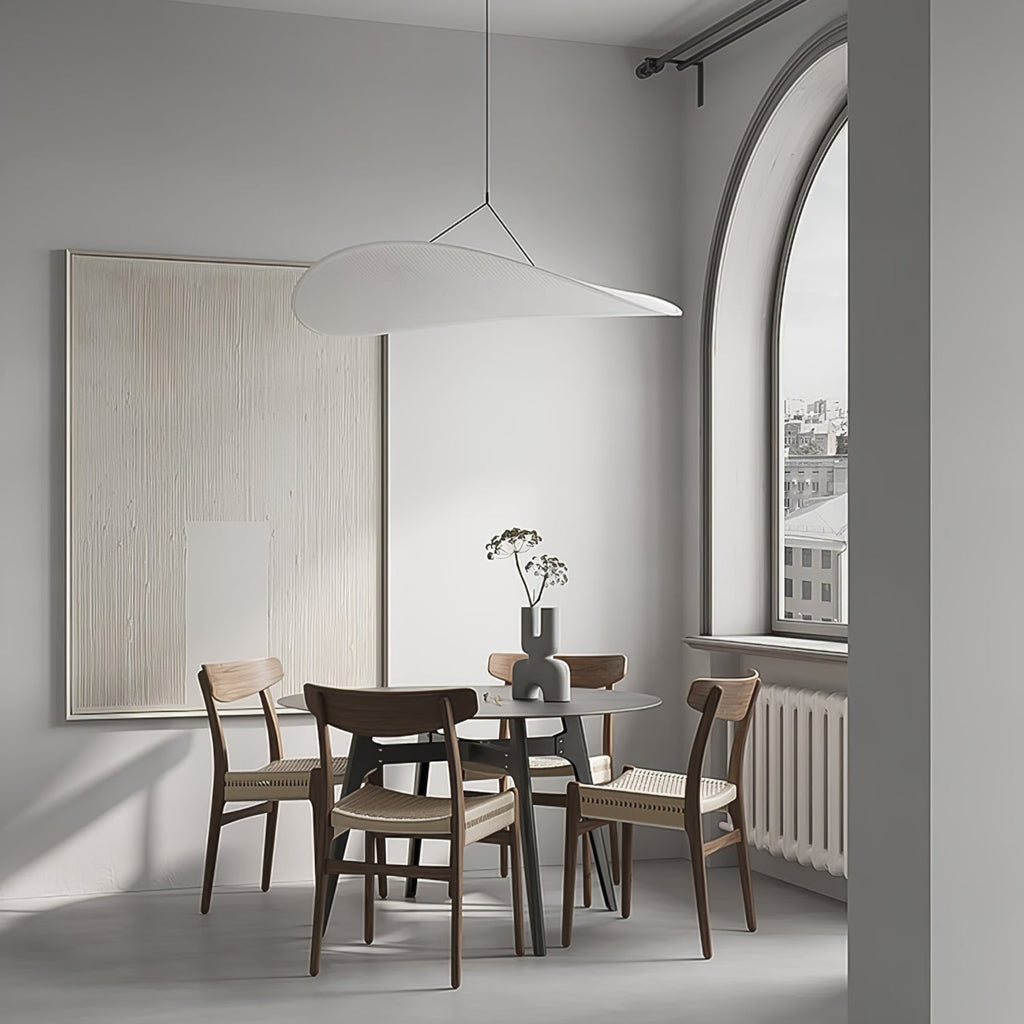 Modern Round Pendant Light With Stepless Dimming — Halden Lighting
