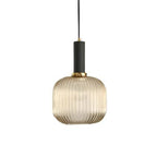 Modern Glass Pendant Light With Warm LED Glow — Halden Lighting