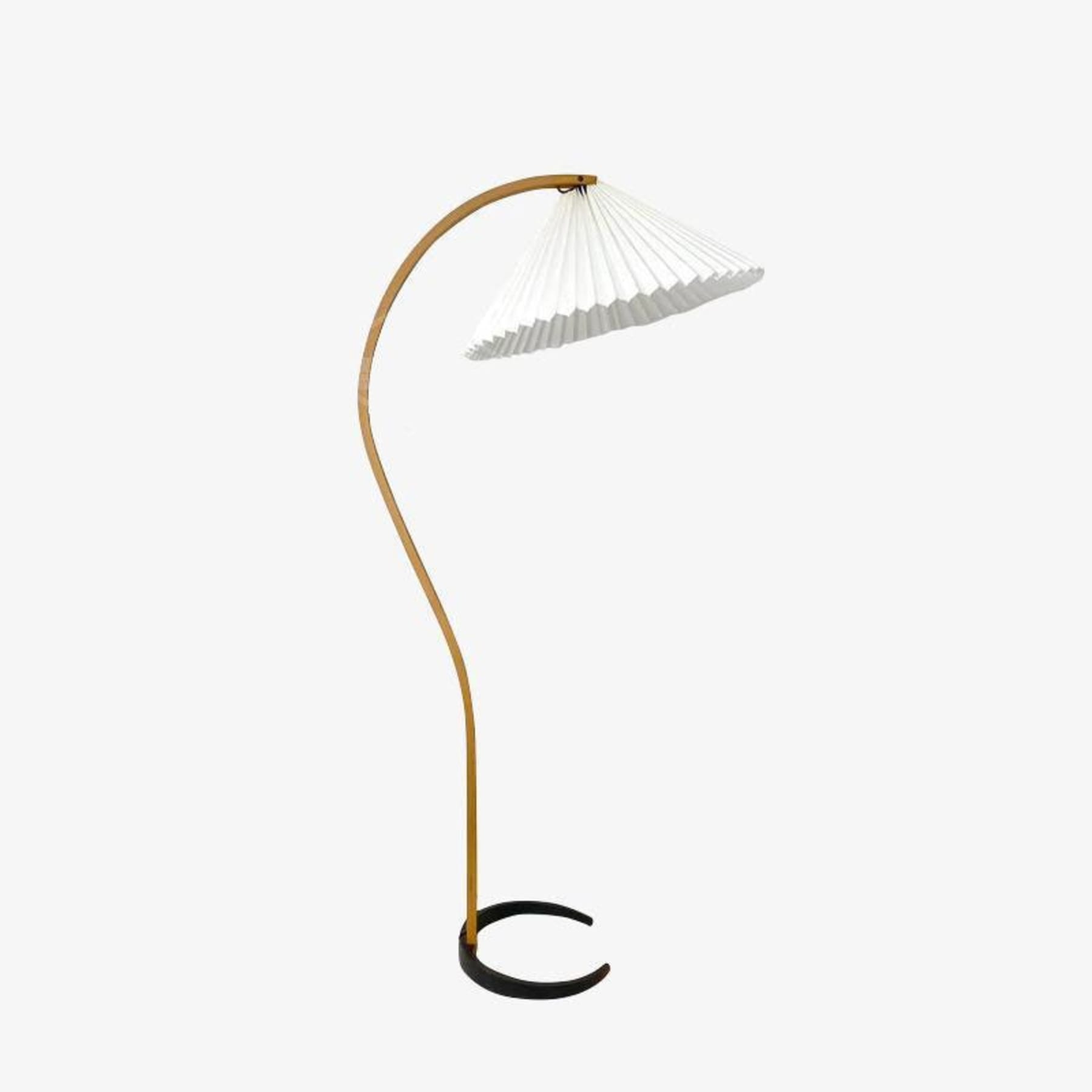 Scandinavian Wood Floor Lamp With Warm LED Glow for Living Room — Halden Lighting