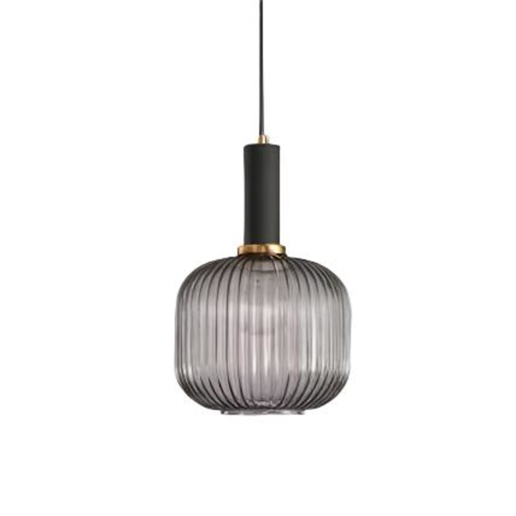 Modern Glass Pendant Light With Warm LED Glow — Halden Lighting
