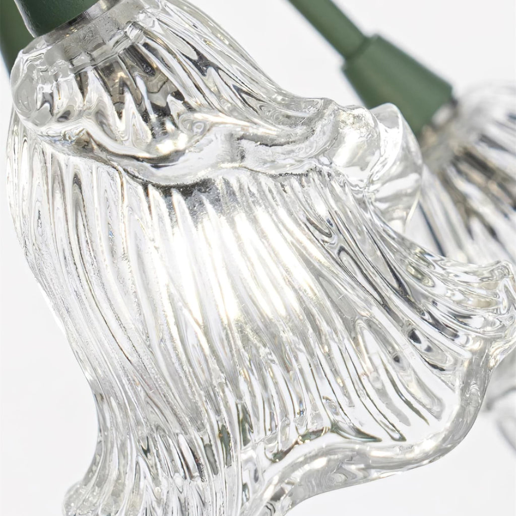 Retro Glass Table Lamp With Warm LED Glow — Halden Lighting