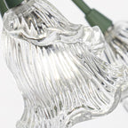 Retro Glass Table Lamp With Warm LED Glow — Halden Lighting