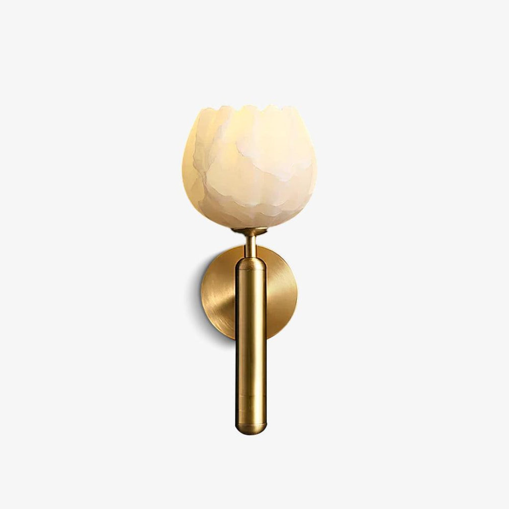 Modern Metal Wall Light With Integrated LED for Living Room — Halden Lighting