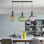 Modern Glass Pendant Light With Warm LED Glow — Halden Lighting