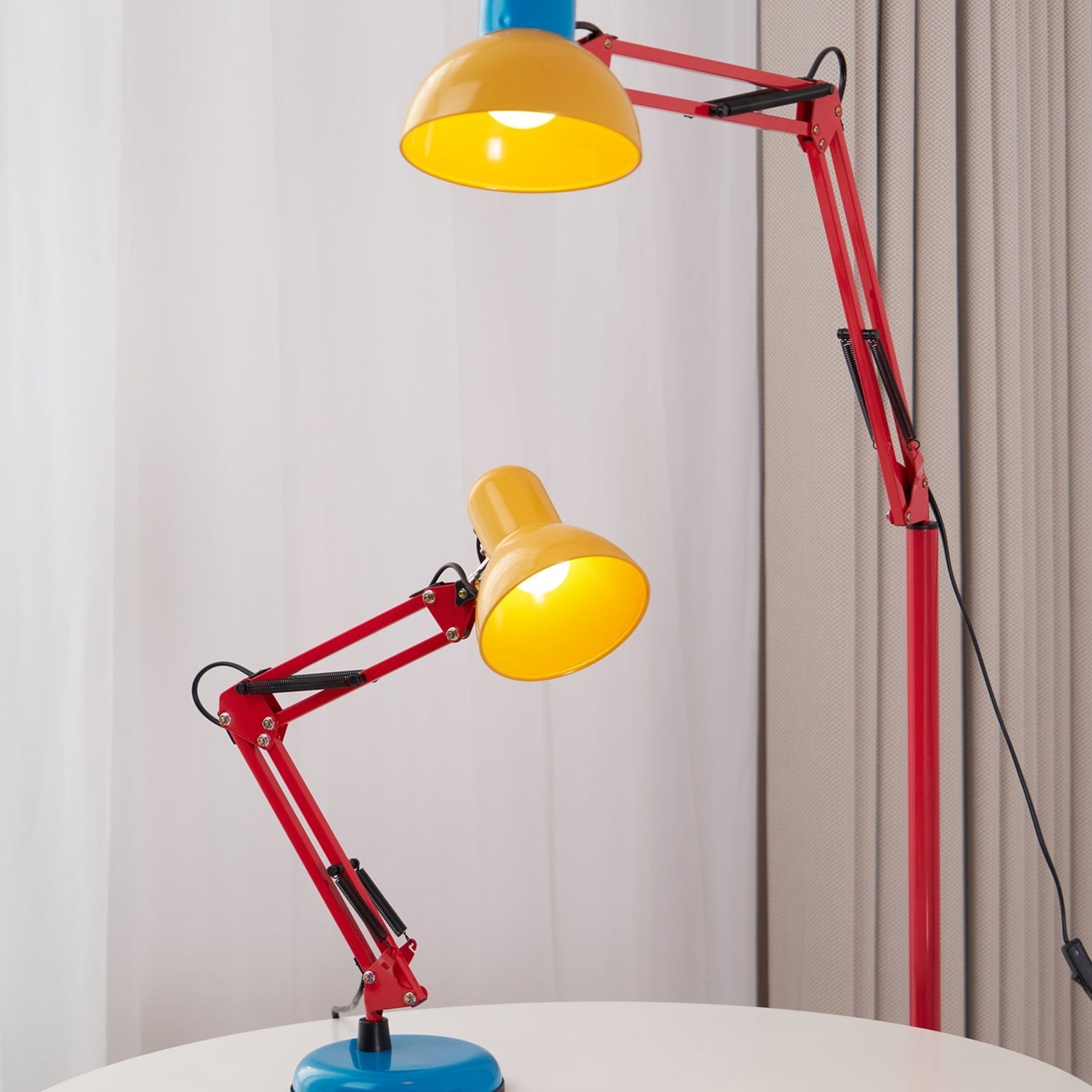 Modern Metal Table Lamp With Bulb Included for Home Office — Halden Lighting