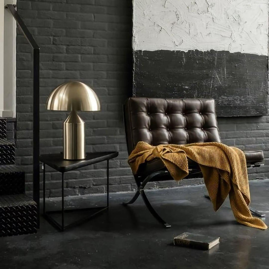 Modern Metal Table Lamp for Living Room and Bedroom — Halden Lighting