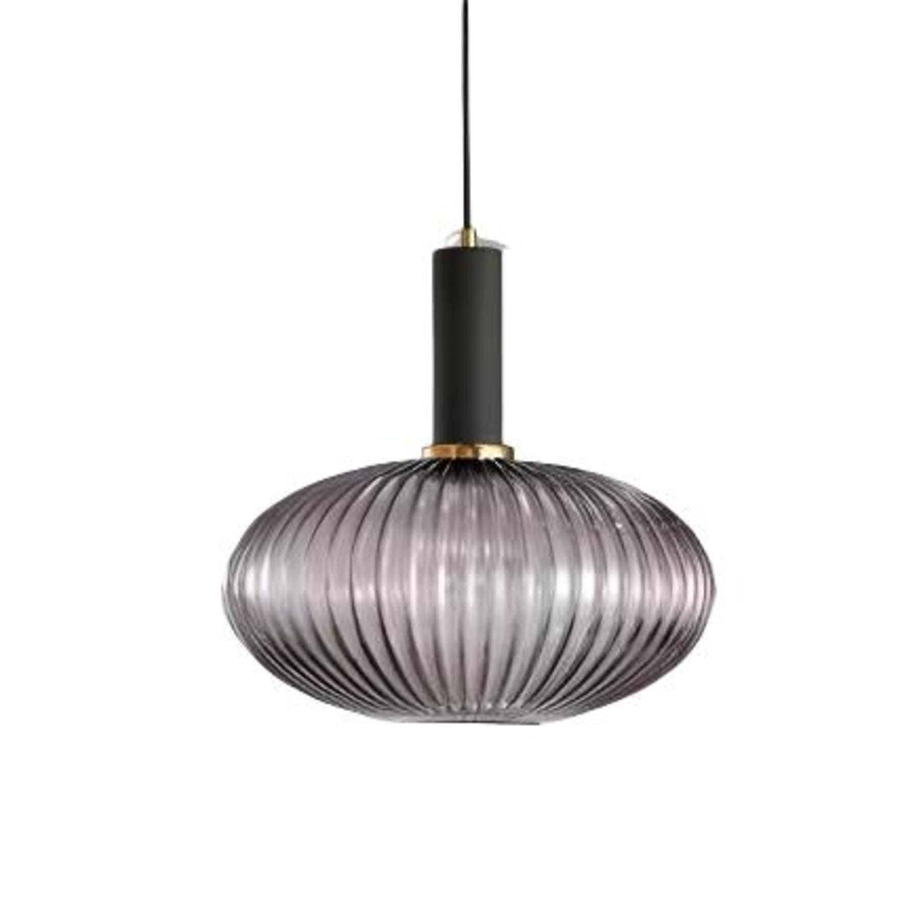 Modern Glass Pendant Light With Warm LED Glow — Halden Lighting