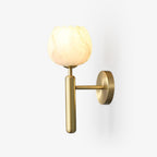 Modern Metal Wall Light With Integrated LED for Living Room — Halden Lighting