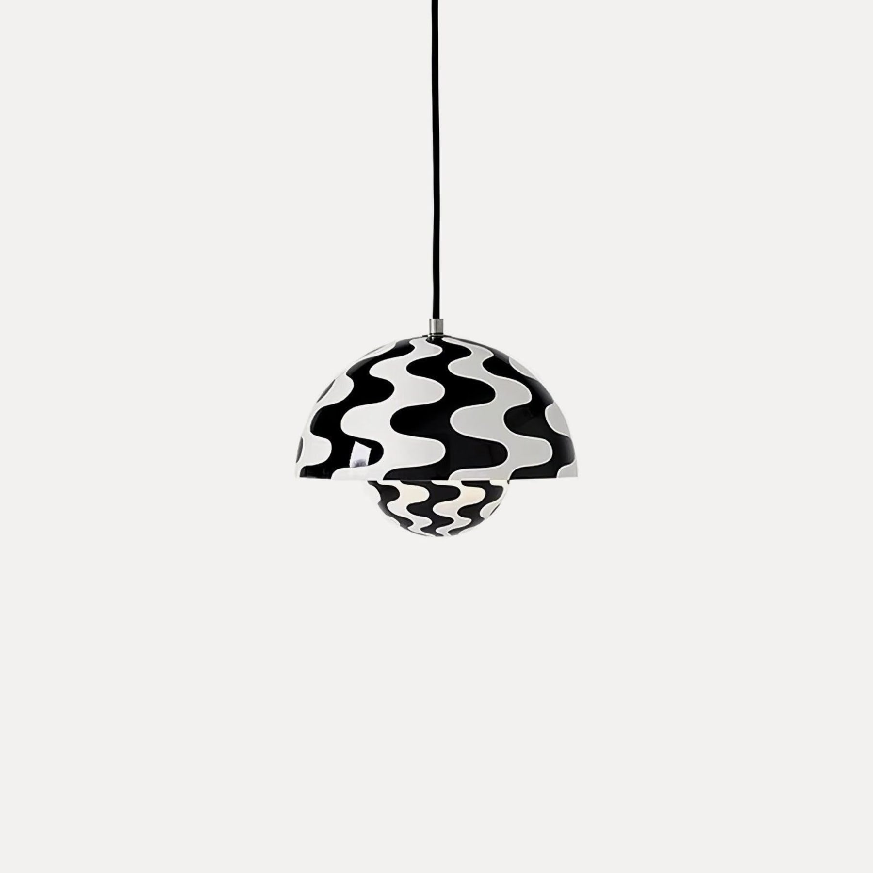 Modern Metal Dome Pendant Light With Integrated LED for Kitchen and Dining — Halden Lighting