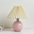 Retro Ceramic Table Lamp With Warm LED Glow — Halden Lighting