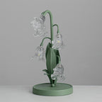 Retro Glass Table Lamp With Warm LED Glow — Halden Lighting