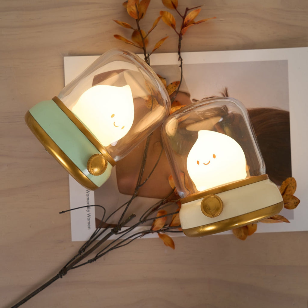 Modern Cordless Table Lamp With Warm LED Glow — Halden Lighting