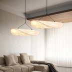 Modern Round Pendant Light With Stepless Dimming — Halden Lighting