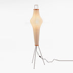 Modern Rice Paper Floor Lamp for Living Room and Bedroom — Halden Lighting