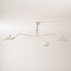 Modern Linear Metal Ceiling Light for Living Room — Halden Lighting