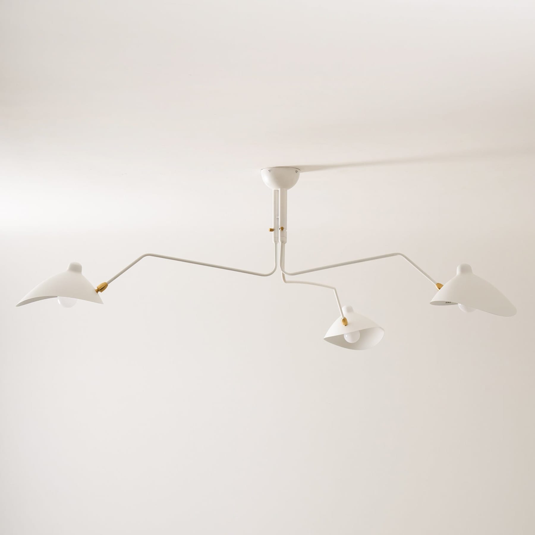 Modern Linear Metal Ceiling Light for Living Room — Halden Lighting